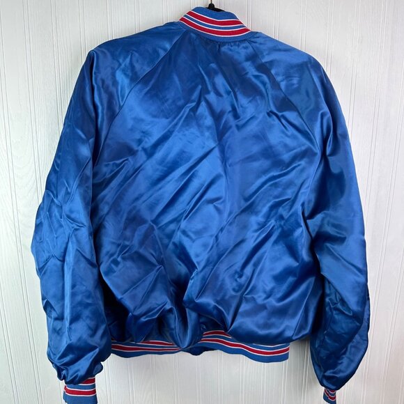 Chicago Cubs VTG 80s MLB Bomber Jacket Size L - Picture 2 of 4